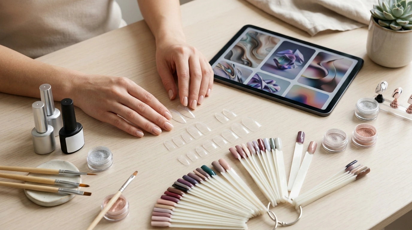 AI Nail Art Ideas Guide: Palettes, Prompts, Variations