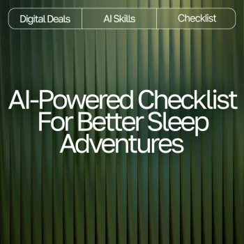 AI Sleep Checklist for Relaxation, Dream Recall & Lucid